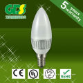 electric candlestick light 110-220V 300LM E14 LED Crystal 3W